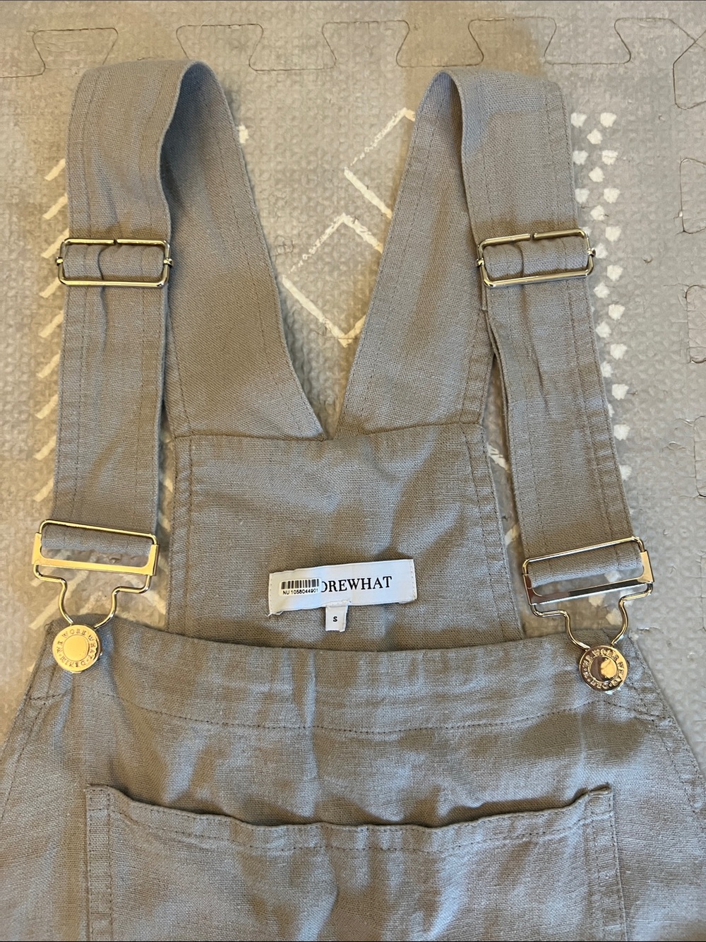 We Wore What- women’s shortalls size small - Picture 4 of 5